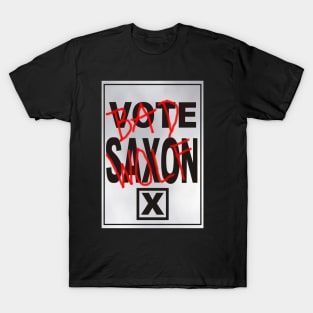 Bad Saxon Poster T-Shirt